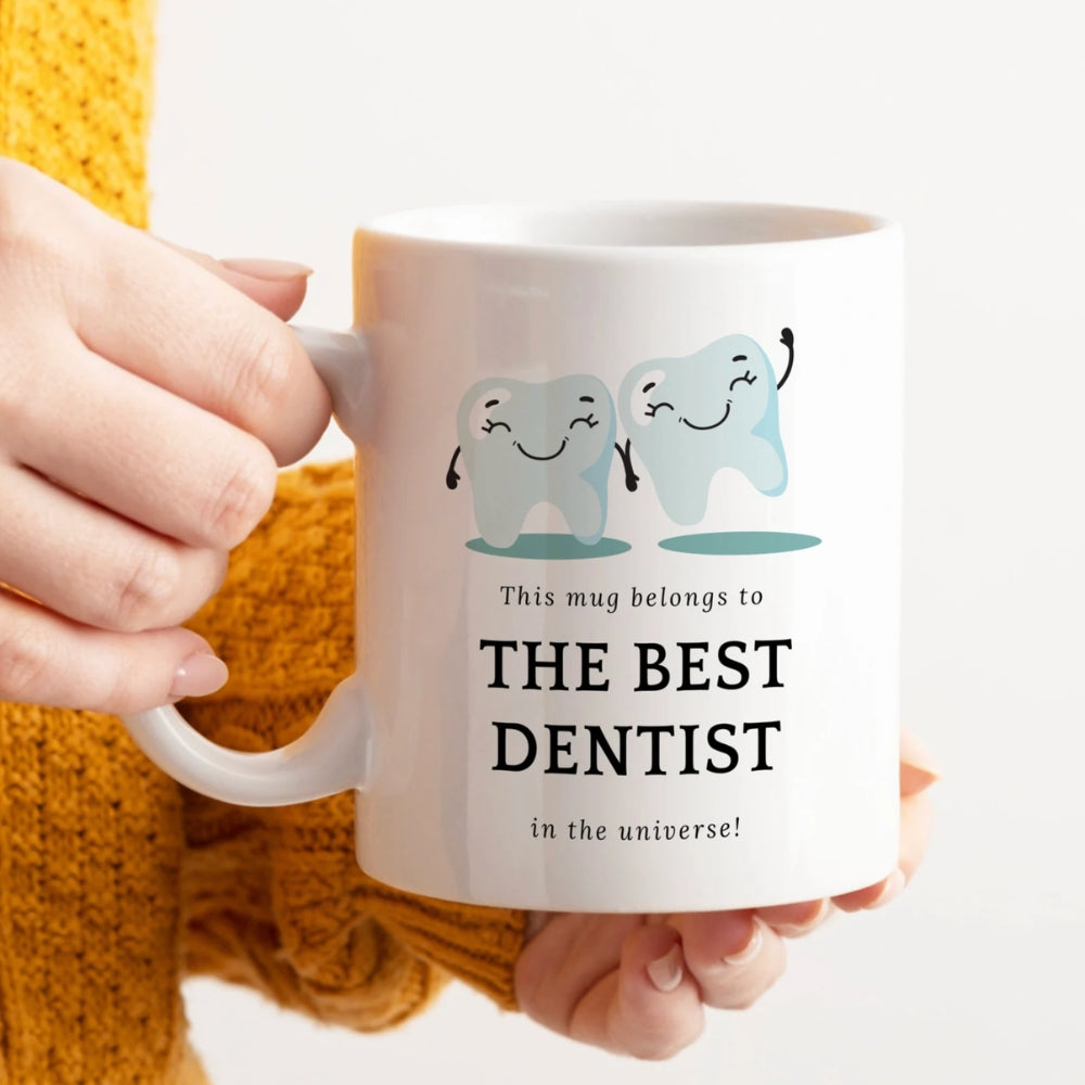 Personalised Dentist Mug Ceramic Coffee Mug