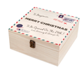 Personalised Nostalgic International Mail Christmas Box