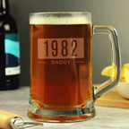 Personalised Pint Glass Tankard