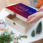 Personalised Gradient Family Christmas Eve Box