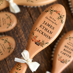 Personalised Christening Keepsake Baby Hairbrush