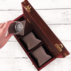 Personalised Wooden Watch Box