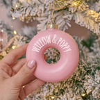 Novelty Iced Donut Christmas Bauble