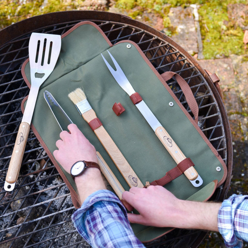 BBQ Apron Tool Set