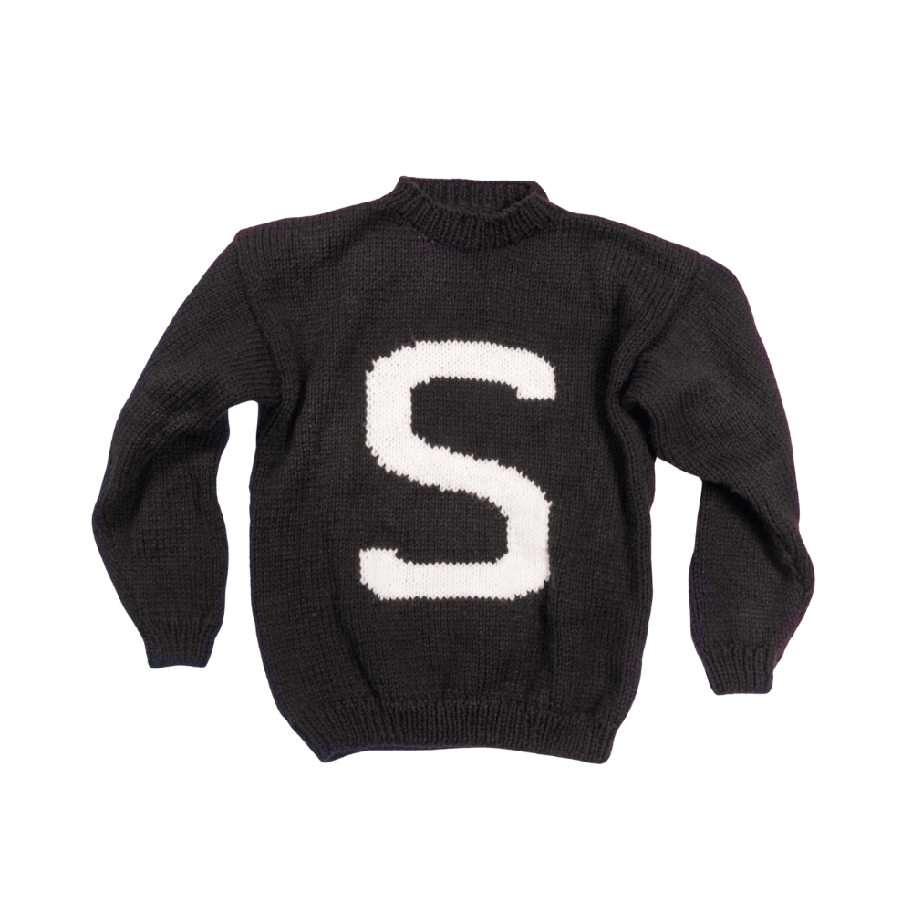 Personalised Hand Knitted Letter Sweater