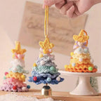 Handcrafted Crocheted Christmas Trees