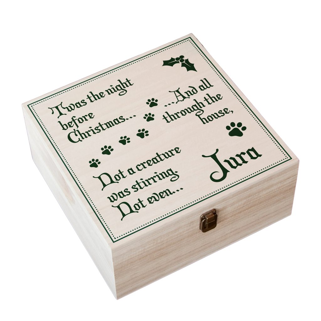 Personalised Pet's 'Twas the Night Before Christmas Eve Box