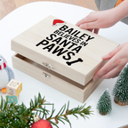 Personalised Santa Paws Christmas Eve Box