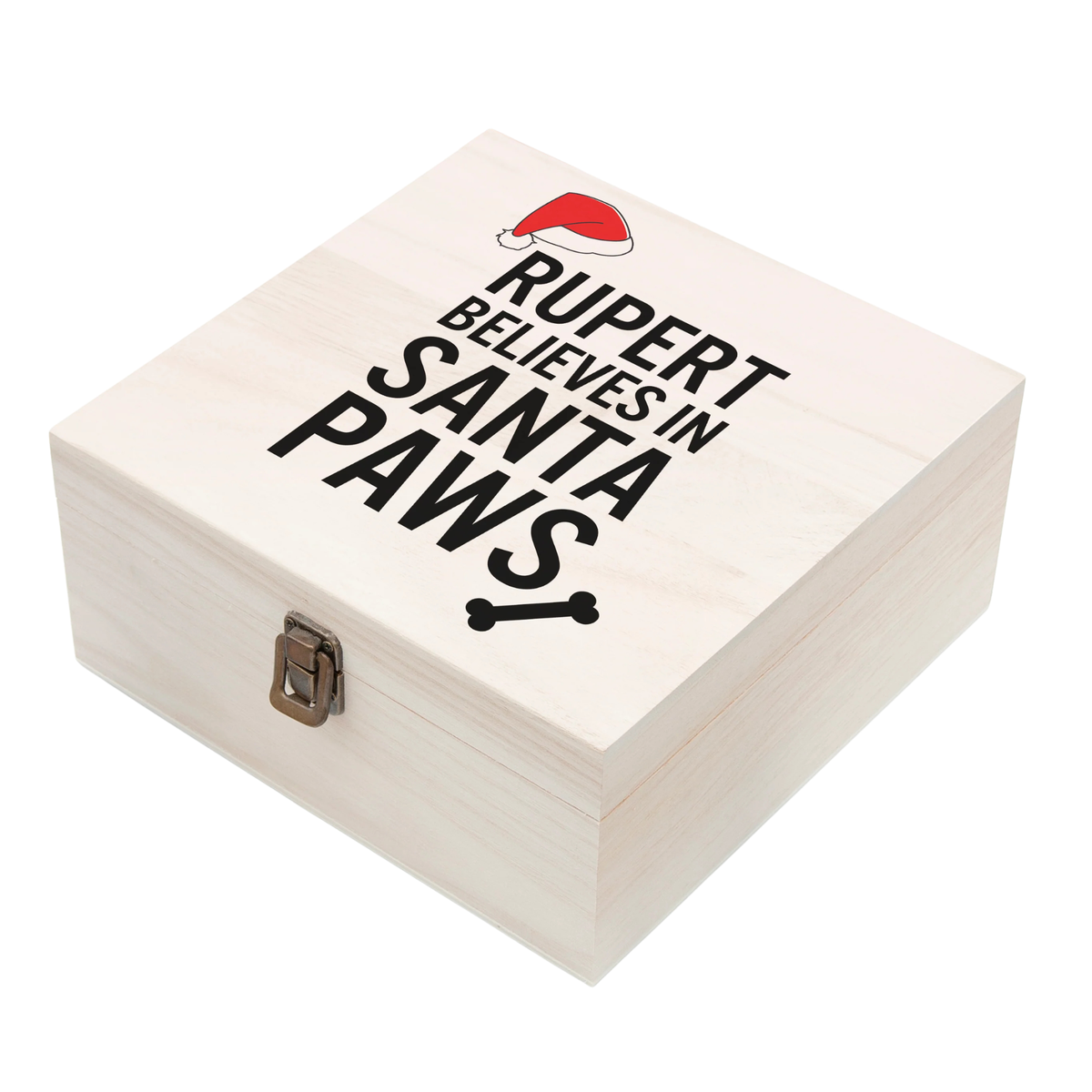 Personalised Santa Paws Christmas Eve Box