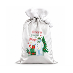 Personalised The Snowman Christmas Sack