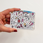 Personalised Snoopy Doodle Cardholder