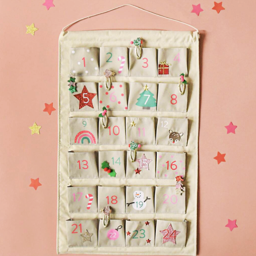 Personalised Christmas Fabric Advent Calendar
