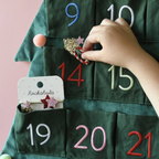Personalised Fabric Christmas Tree Advent Calendar
