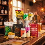 Bucket Of Beer Hamper Craft Beer Crisps & Snacks Gift Set