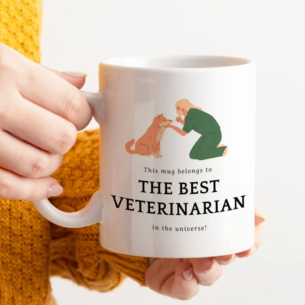 Personalised Veterinarian Mug Ceramic Coffee Cup