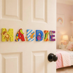 Personalised Wooden Alphabet Animal Letter