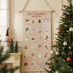 Personalised Fabric Advent Calendar