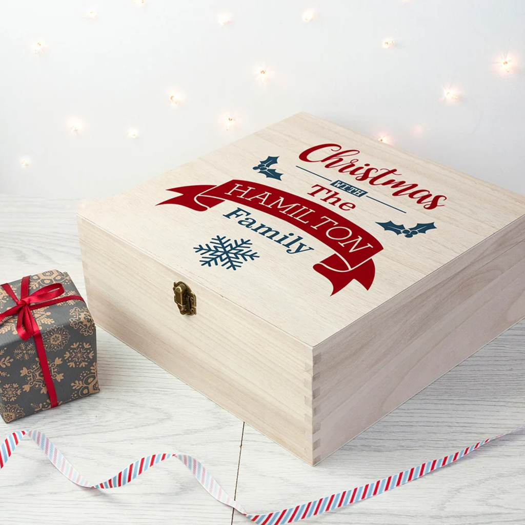 Personalised Family Christmas Eve Box