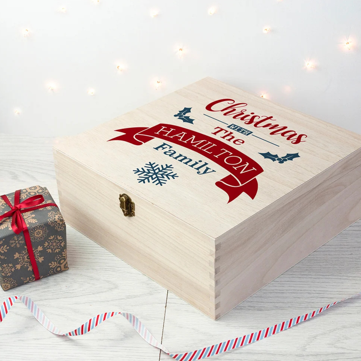 Personalised Family Christmas Eve Box