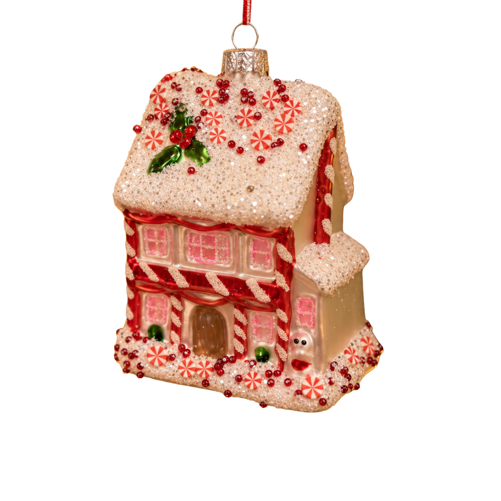 Fairytale Gingerbread House Christmas Bauble
