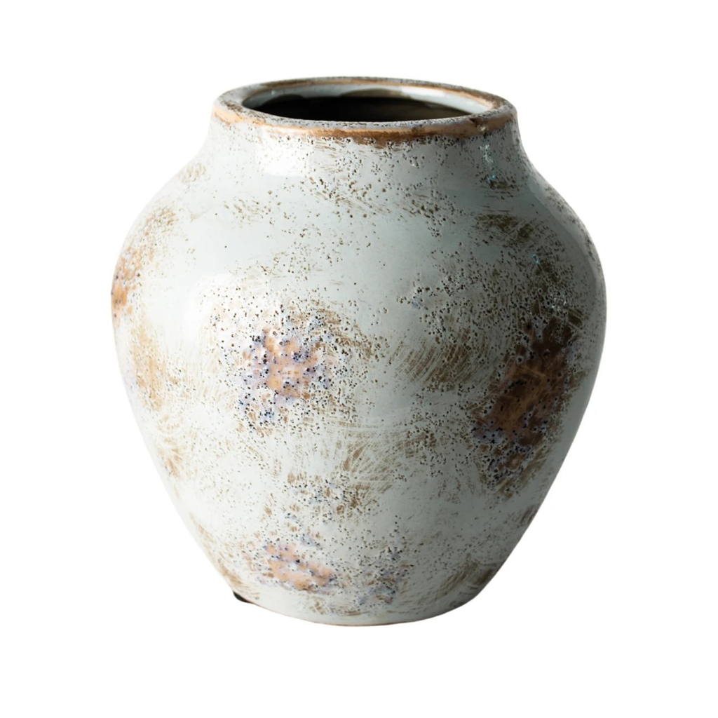 Small Rustic Grey Vase