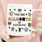 Personalised Allsorts of Awesome Mug