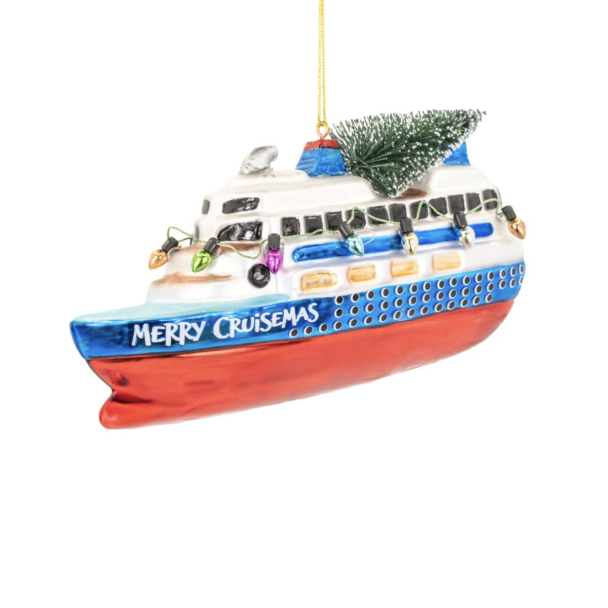 Merry Cruisemas Cruise Ship Christmas Bauble