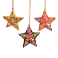 Kashmiri Floral Star Christmas Bauble