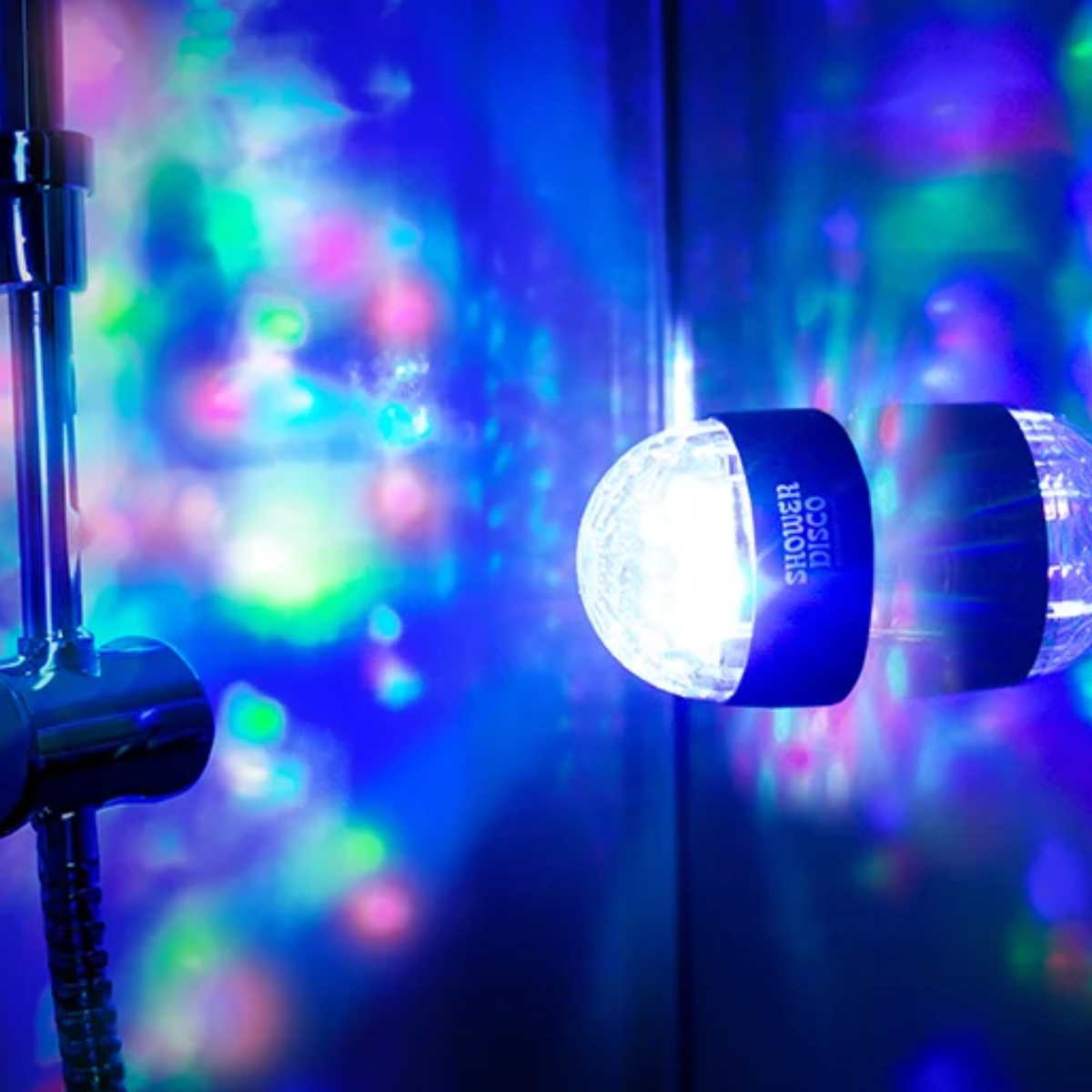 Shower Disco Rechargeable Bathroom Light