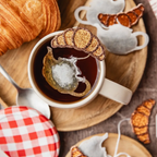 Teapot-Shaped English Breakfast Tea Bags