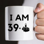 Funny Middle Finger Coffee Mug