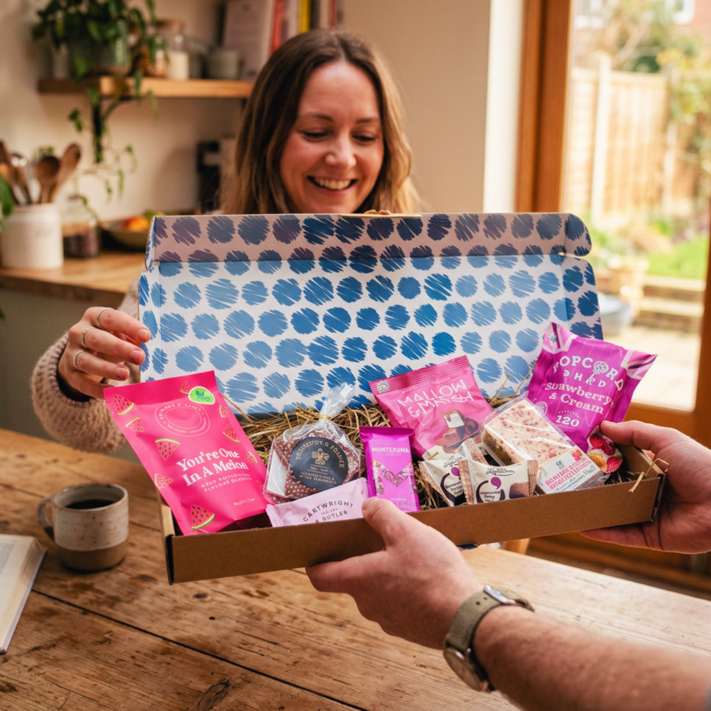 You're A Star Letterbox Gift Hamper Chocolate Fudge & Sweet Treats