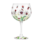 Hand-Painted Ladybird Gin Glass