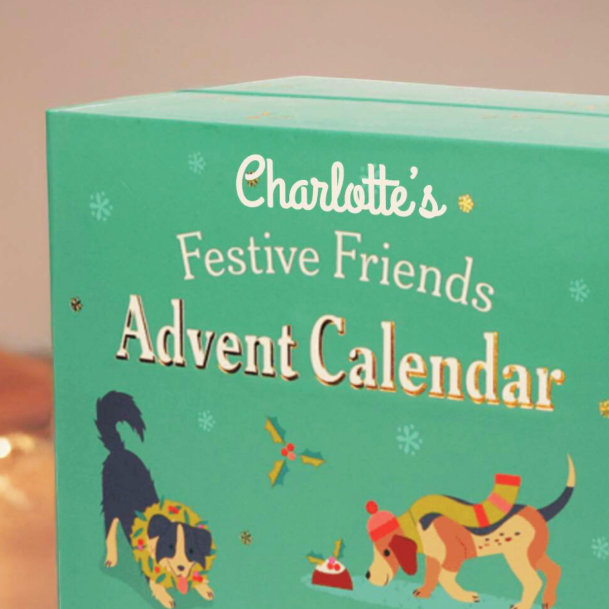 Personalised Fill Your Own Advent Calendar 24 Drawer Christmas Countdown