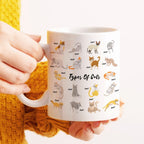 Types Of Cats Funny Mug
