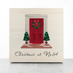 Personalised Festive Door Christmas Box