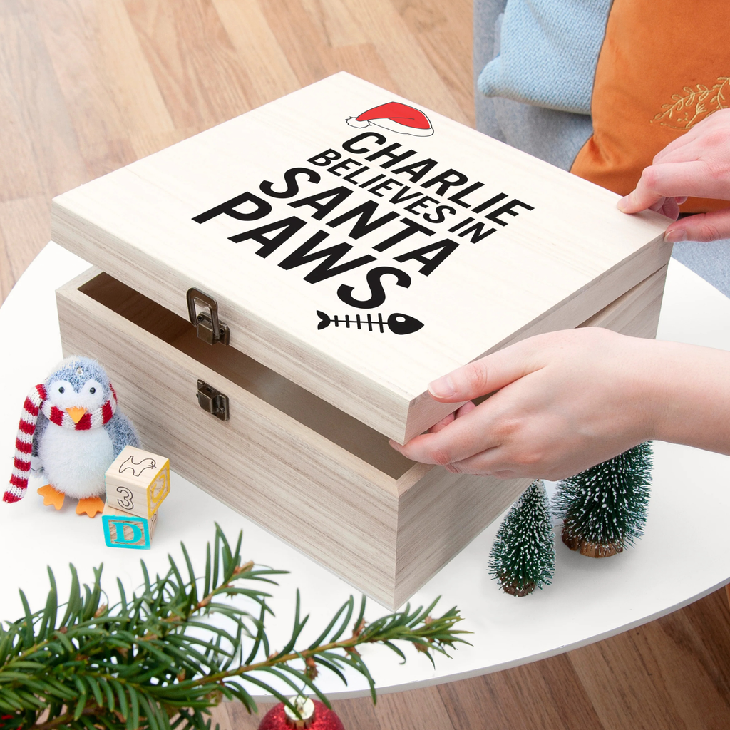 Personalised Santa Paws Christmas Eve Box