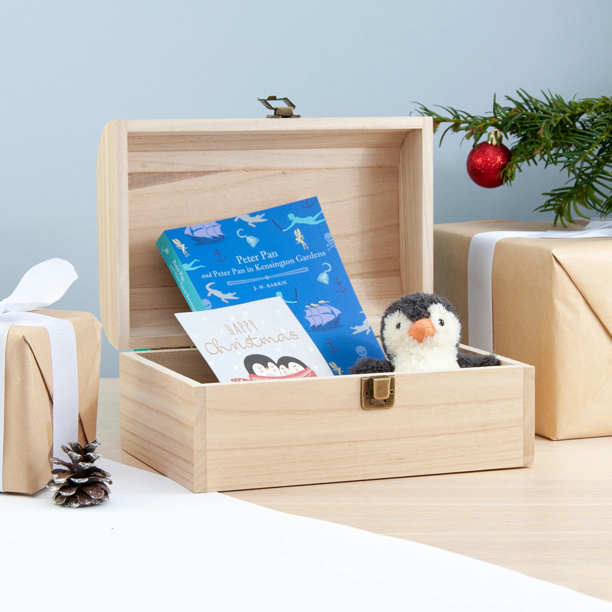 Personalised Traditional Family Christmas Eve Chest