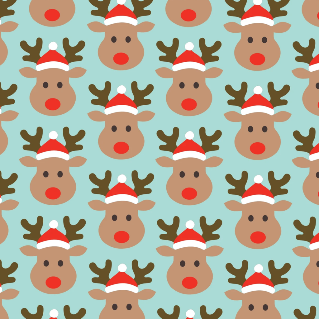 Rudi Rudolph Christmas Wrapping Paper