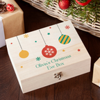 Personalised Bauble Christmas Eve Box