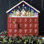 Personalised LED House Advent Calendar