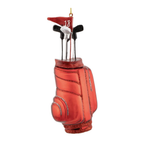 Red Golf Bag Christmas Bauble