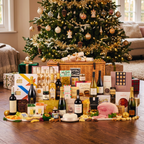 Ultimate Luxury Christmas Hamper Champagne Wine Port Cheese & Gourmet Festive Treats