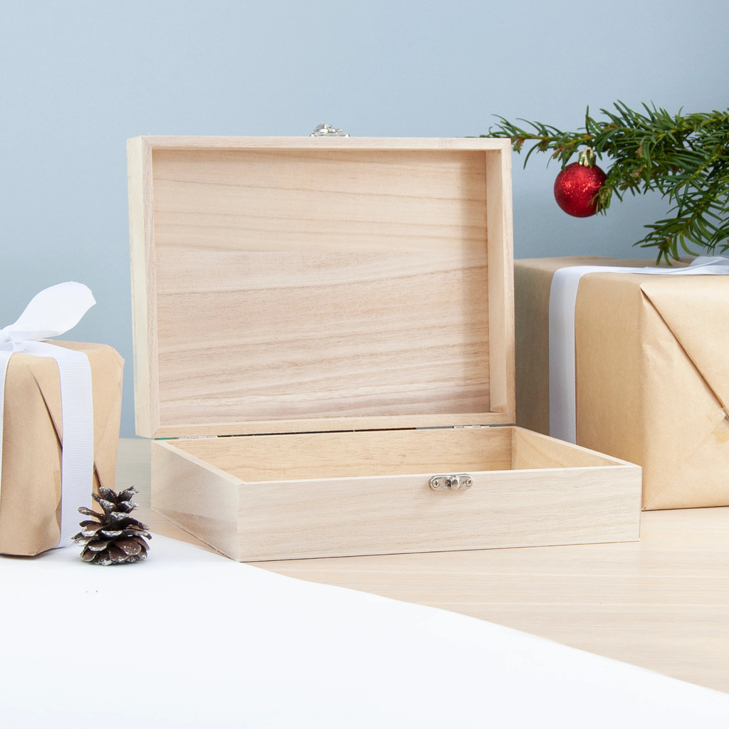 Personalised Woodland Animals Christmas Box