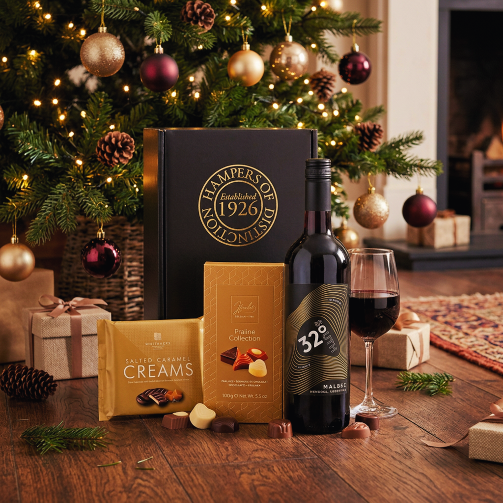Red Wine & Chocolate Hamper