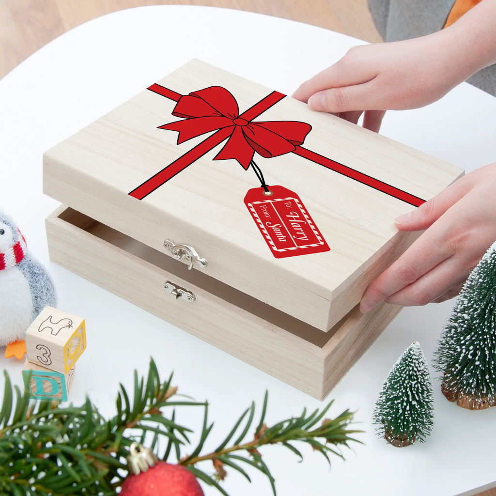 Personalised Christmas Present Christmas Eve Box