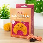 Mini Croissant DIY Crochet Bag Charm Kit