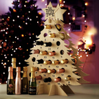 Refillable Wooden Christmas Advent Calendar Tree
