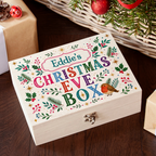 Personalised Winter Botanicals Christmas Eve Box