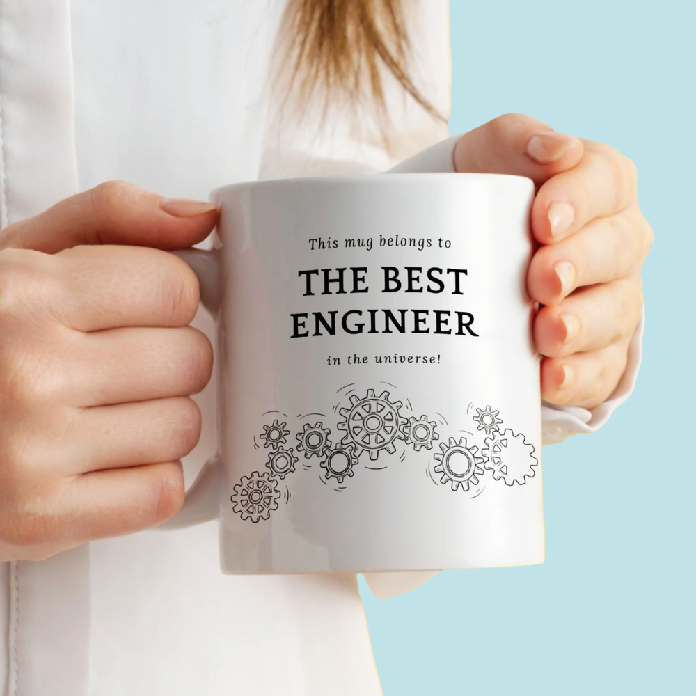 Personalised the Best Engineer Mug